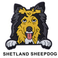 Shetland sheep dog Dog P12713 Shoe Charm