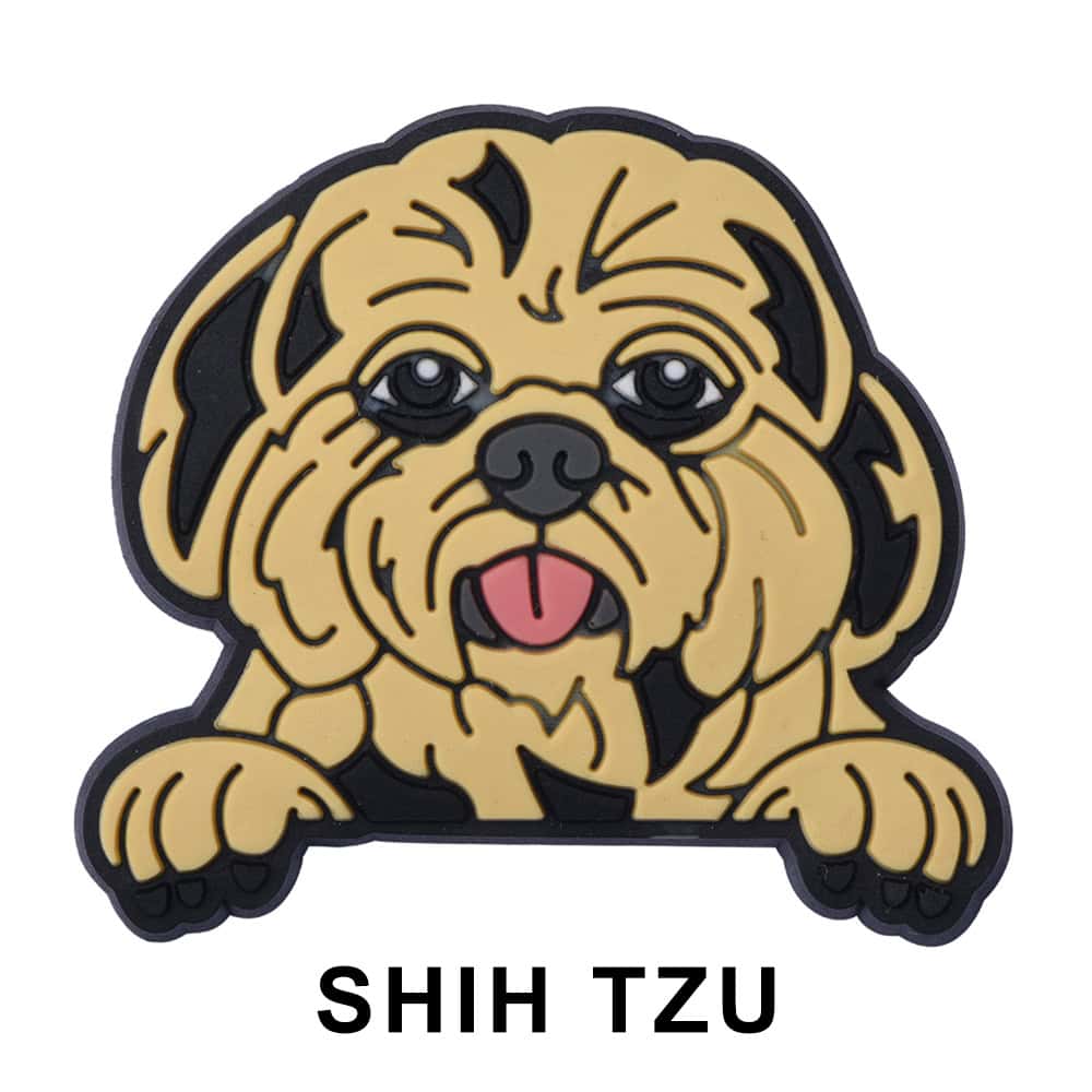 Shih Tzu Dog P12715 Shoe Charm