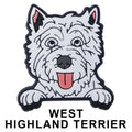 West Highland Terrier Dog P12718 Shoe Charm