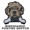 Wired Haired Pointing Griffon Dog P12721 Shoe Charm