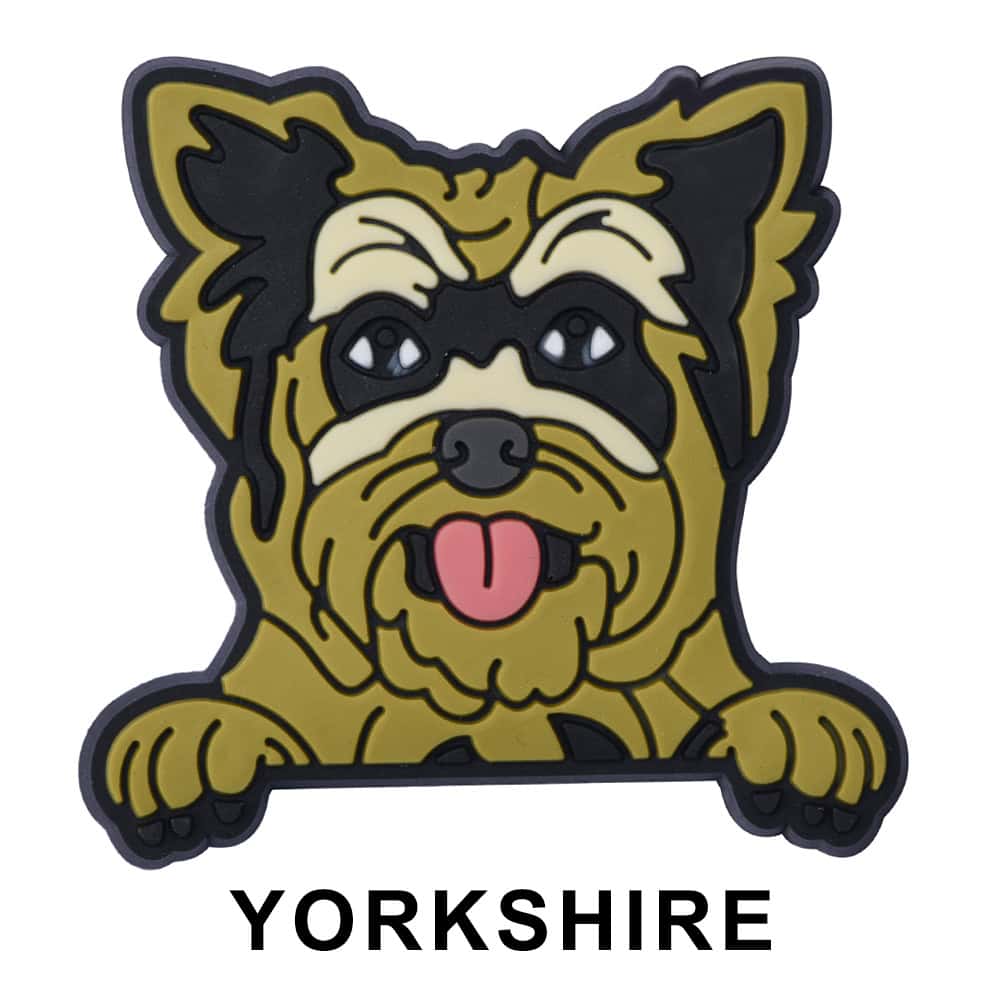 Yorkshire  Terrier Dog P12722 Shoe Charm