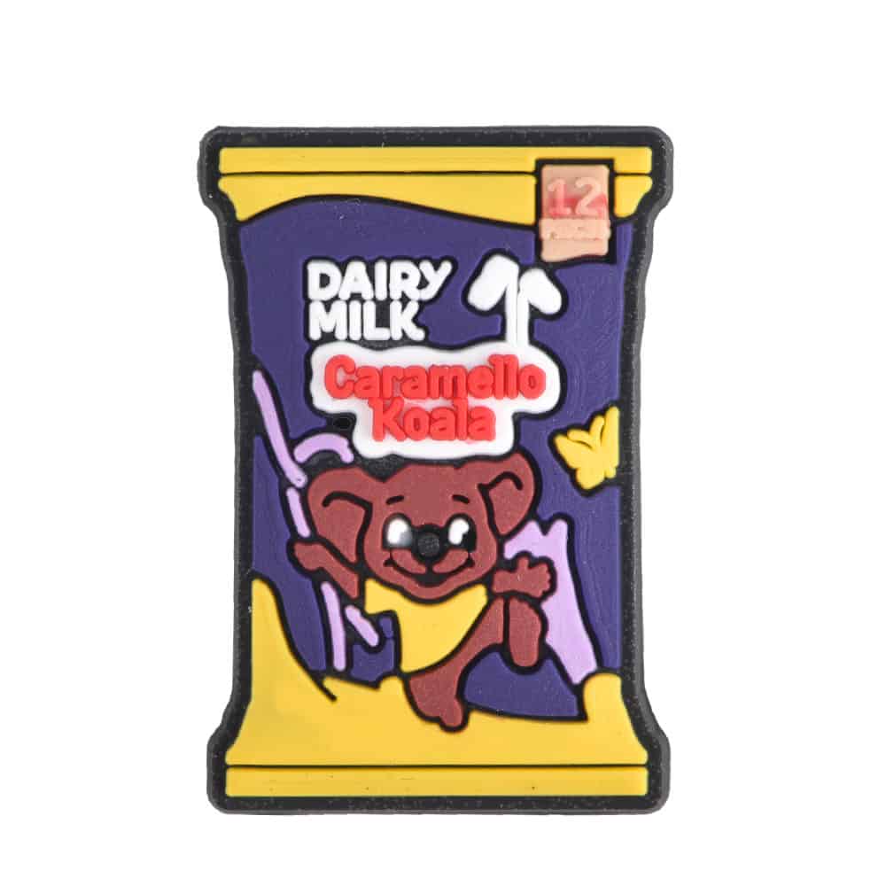 Cadbury Caramelo Koala British food, Chocolate P13391 Shoe Charm
