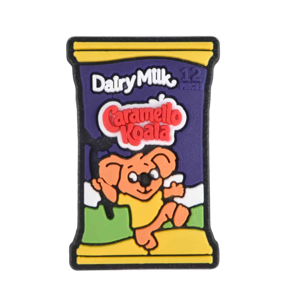 Cadbury Caramelo Koala British food, Chocolate P13393 Shoe Charm