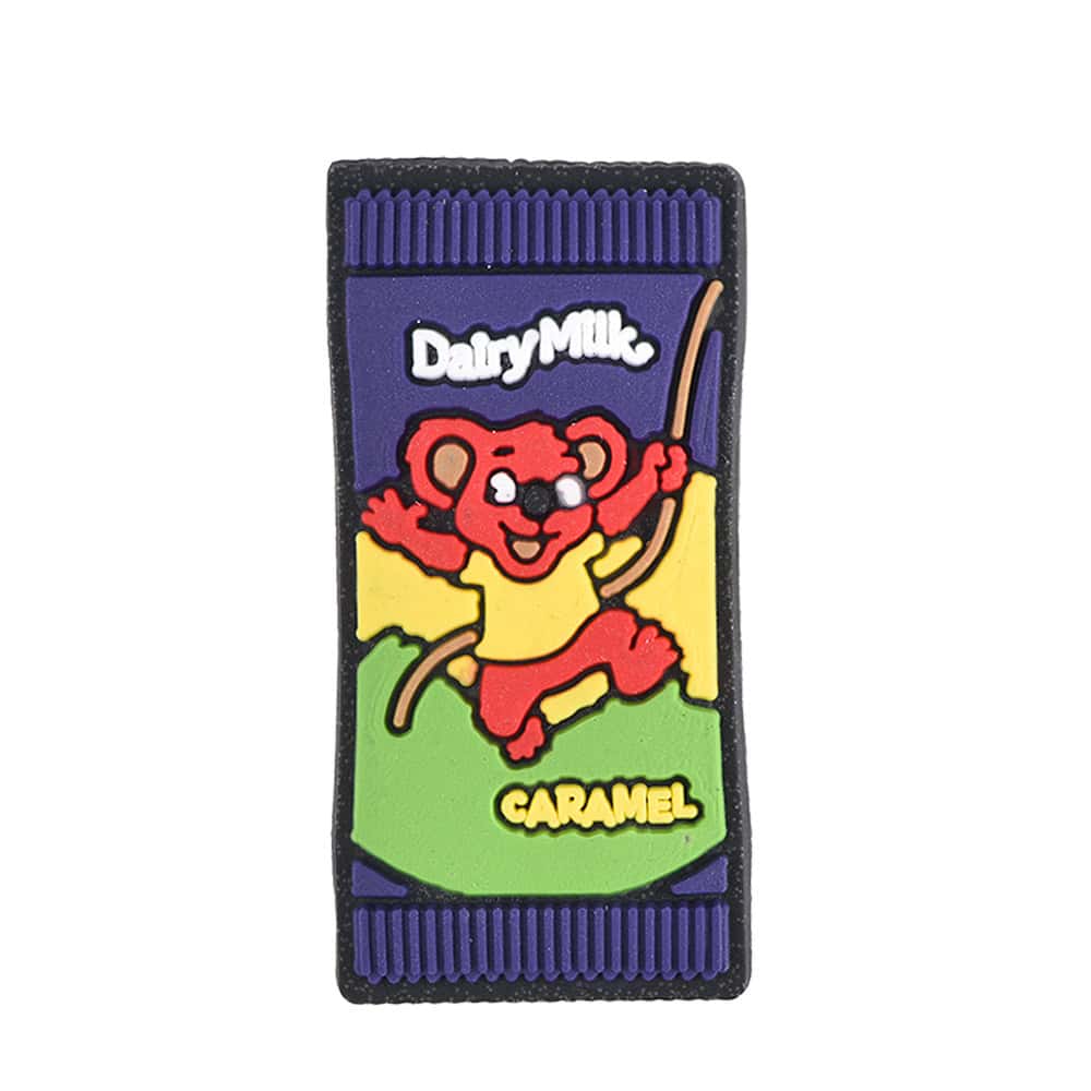 Cadbury Caramel British food, Chocolate P13394 Shoe Charm
