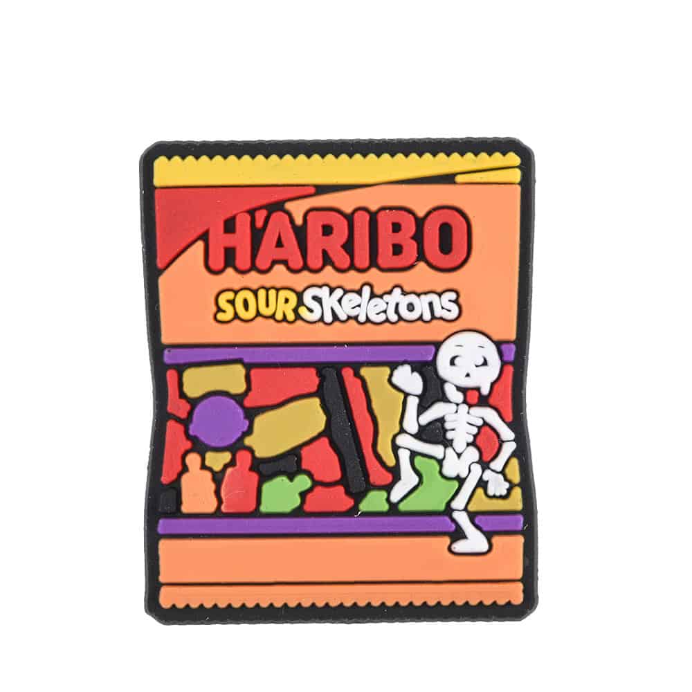 Haribo Sours Skeletons British food, Sweets P13396 Shoe Charm