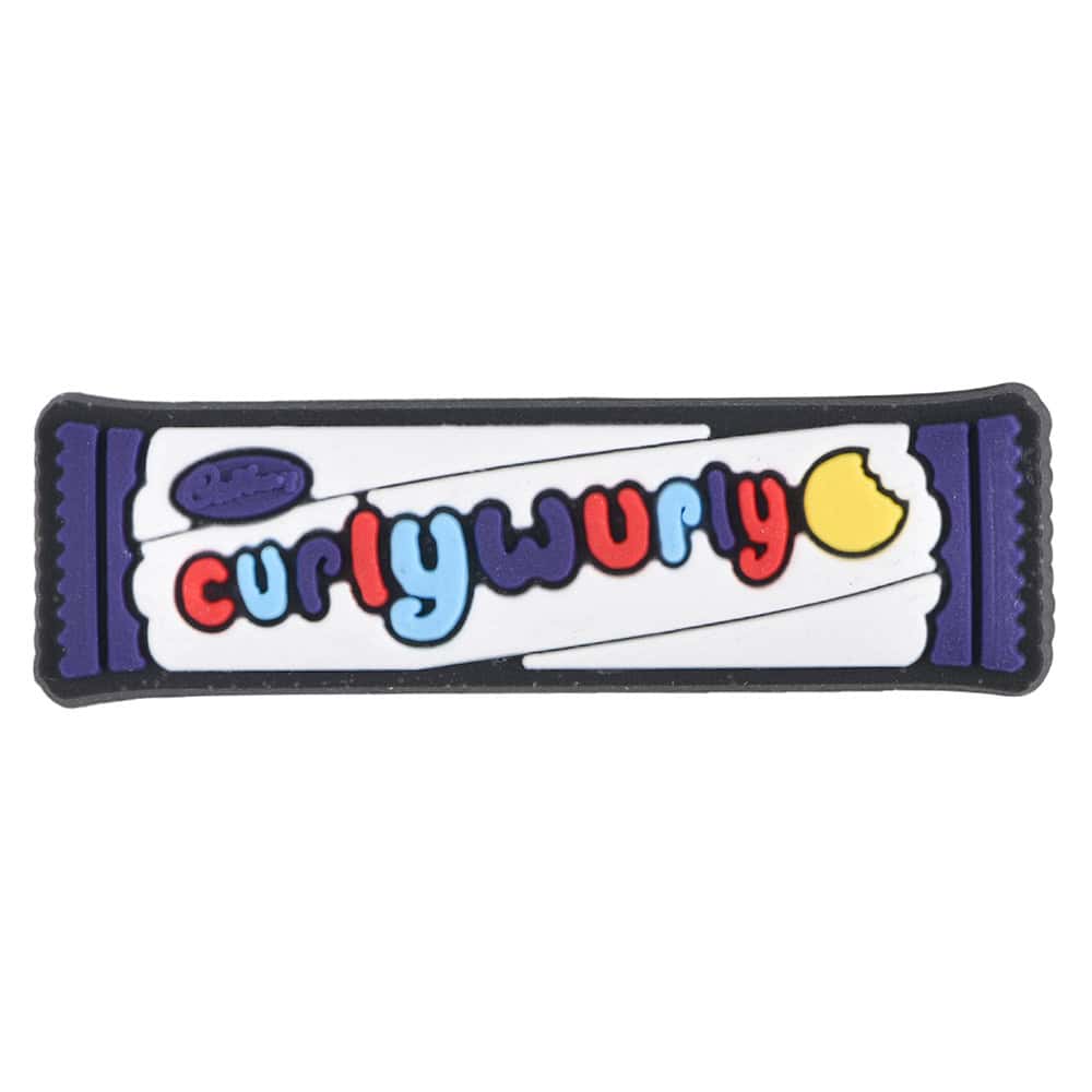 Cadbury Curleyworley British food, Chocolate P13402 Shoe Charm