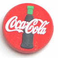 Coca Cola round badge logo sign P2211 Shoe Charm