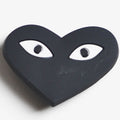 Black heart eyes Comme Des Garcons Play P2213 Shoe Charm