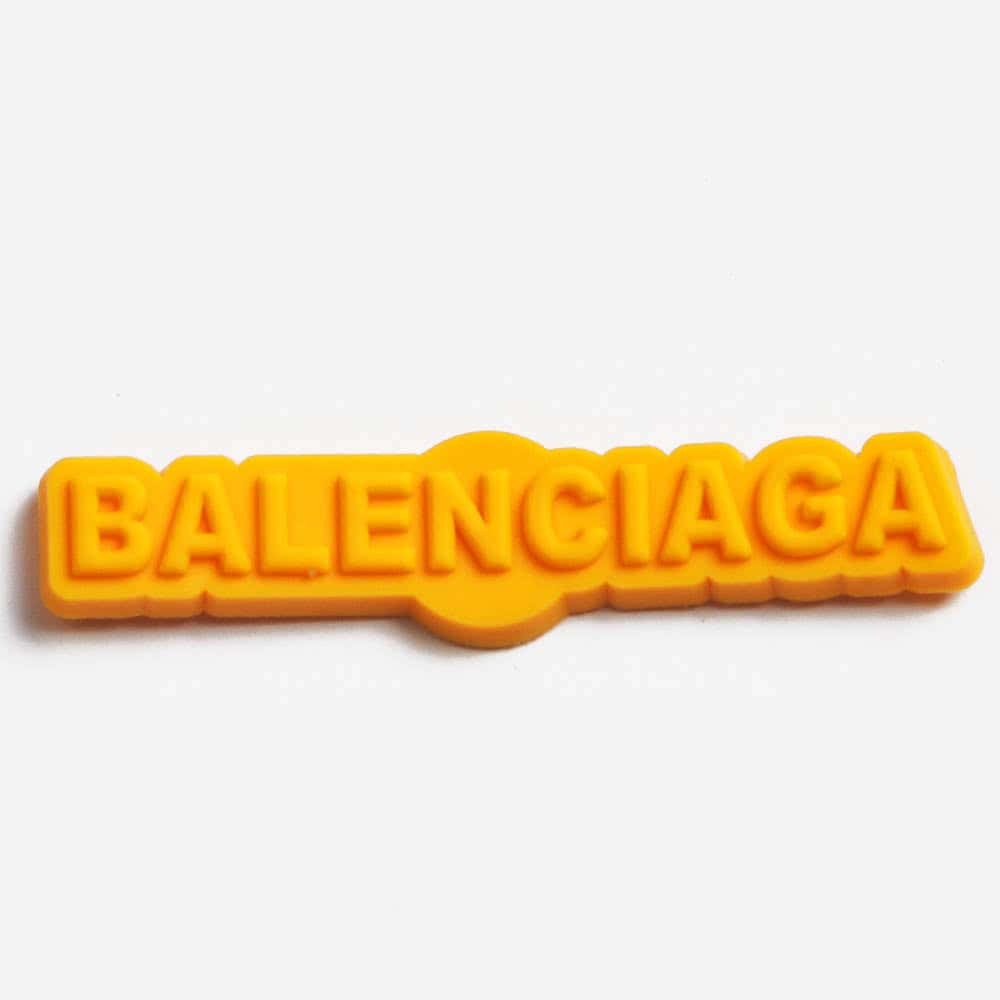 BALLENCIAGA bar yellow P2230 Shoe Charm