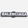 BALLENCIAGA bar white on black P2232 Shoe Charm