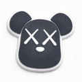 Black XX eyesTeddy Logo P2238 Shoe Charm