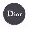 Dior Round Badge white P4118 Shoe Charm