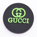 Gucci Round Badge green P4125 Shoe Charm