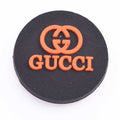 Gucci Round Badge orange P4126 Shoe Charm