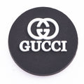 Gucci Round Badge white P4127 Shoe Charm