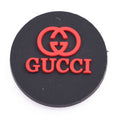 Gucci Round Badge red P4128 Shoe Charm