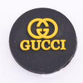 Gucci Round Badge yellow P4129 Shoe Charm