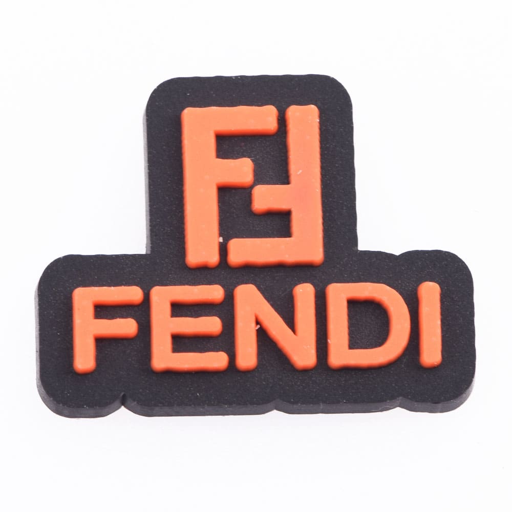 FENDI stylized orange P4136 Shoe Charm