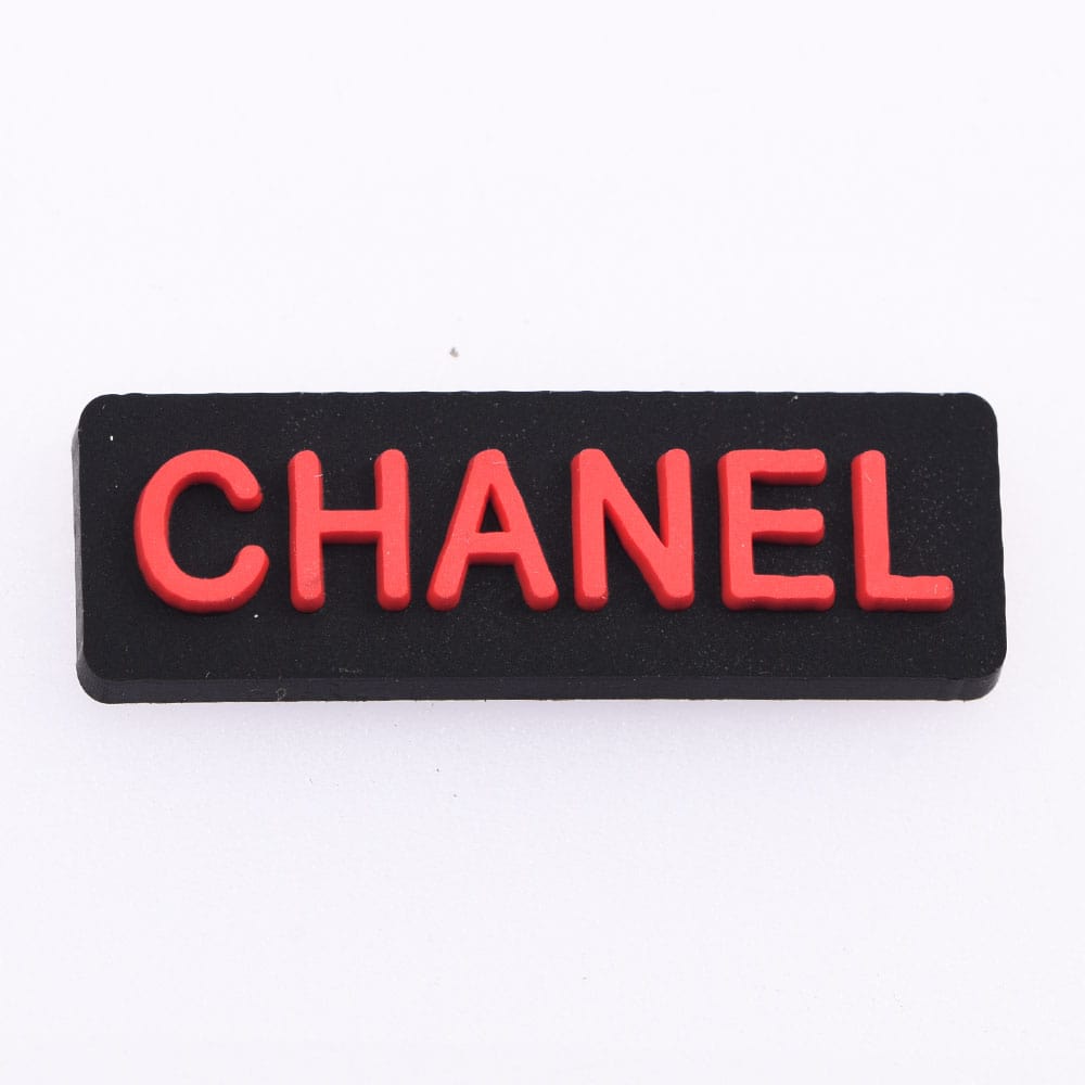 CHANEL bar red P4152 Shoe Charm
