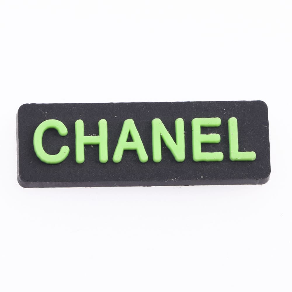 CHANEL bar green P4153 Shoe Charm