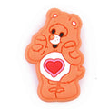 Orange heart Care Bear P5429 Shoe Charm