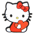 Love heart Hello Miss Kitty P6213 Shoe Charm