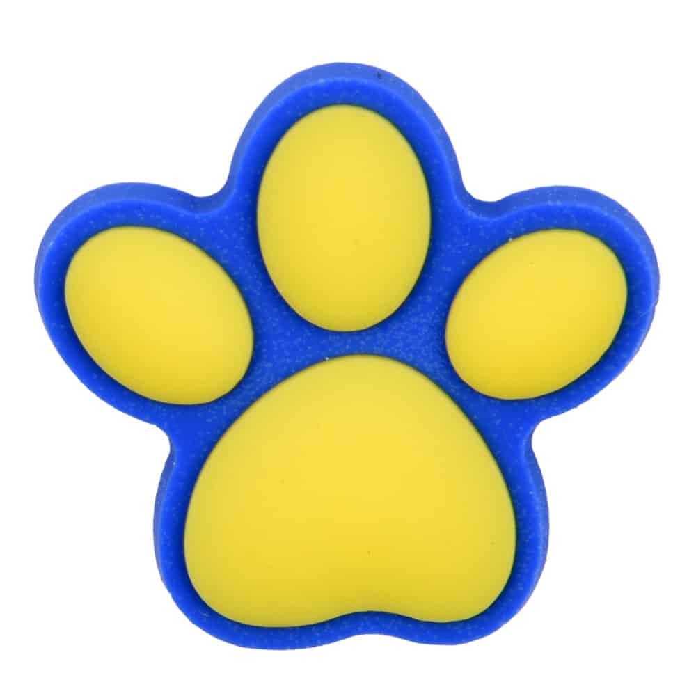 Paw Patrol Paw print shield log P6431 Shoe Charm
