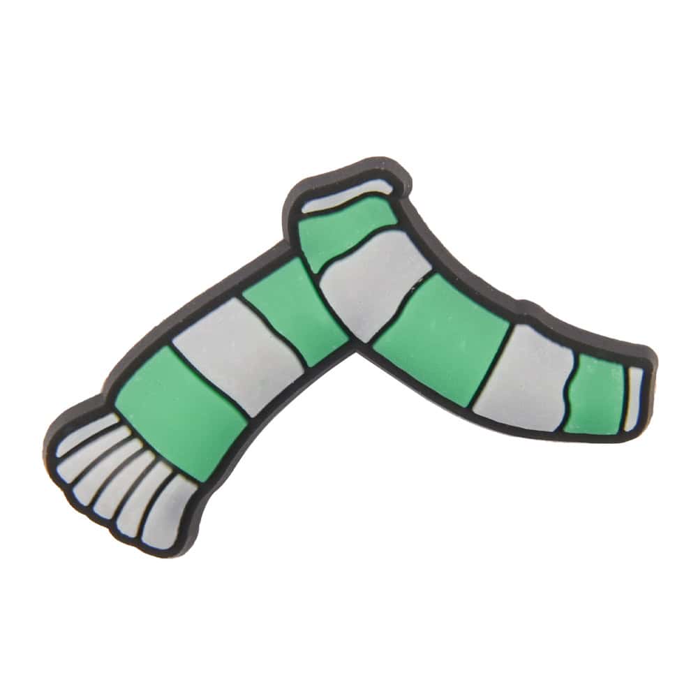 Slytherin House Scarf Harry Potter P6898 Shoe Charm