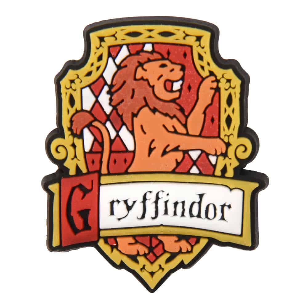 Gryffindor school house badge Harry Potter P6899 Shoe Charm
