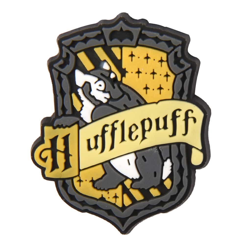 Hufflepuff school house badge Harry potter P6902 Shoe Charm