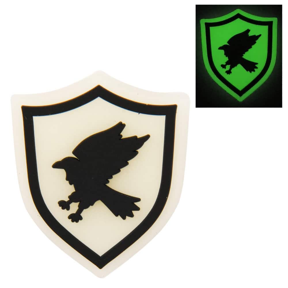 Glow badge Ravenclaw school house badge Harry potter P6905 Shoe Charm