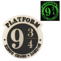 Glow badge Platform 9 1/2 Harry Potter P6913 Shoe Charm