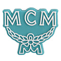 MCM stylised logo sky blue PB8026 Shoe Charm