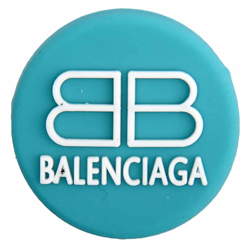 BALENCIAGA BB round badge logo PB8029 Shoe Charm