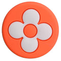 LV Louis Vuitton Flower orange round logo badge PB8035 Shoe Charm