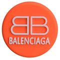 BALENCIAGA BB round badge logo orange PB8036 Shoe Charm