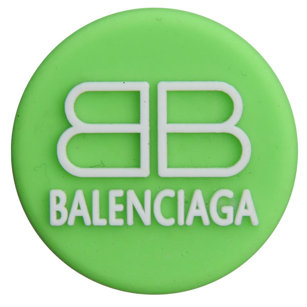 BALENCIAGA BB round badge logo PB8047 Shoe Charm