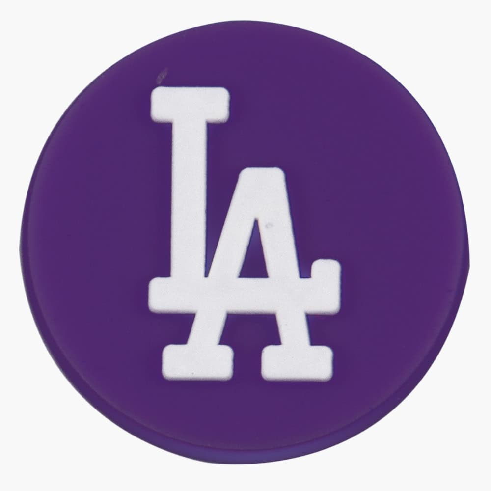 LA stylized logo purple PB8061 Shoe Charm