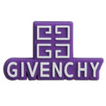 GIVENCHY stylised badge logo purple PB8063 Shoe Charm