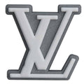 LV Loius Vitton stylised logo grey PB8068 Shoe Charm