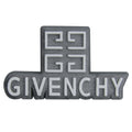 GIVENCHY stylised badge logo grey PB8069 Shoe Charm
