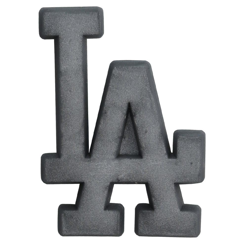 LA stylized logo grey PB8071 Shoe Charm