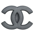 CHANEL double C stylised logo grey PB8073 Shoe Charm