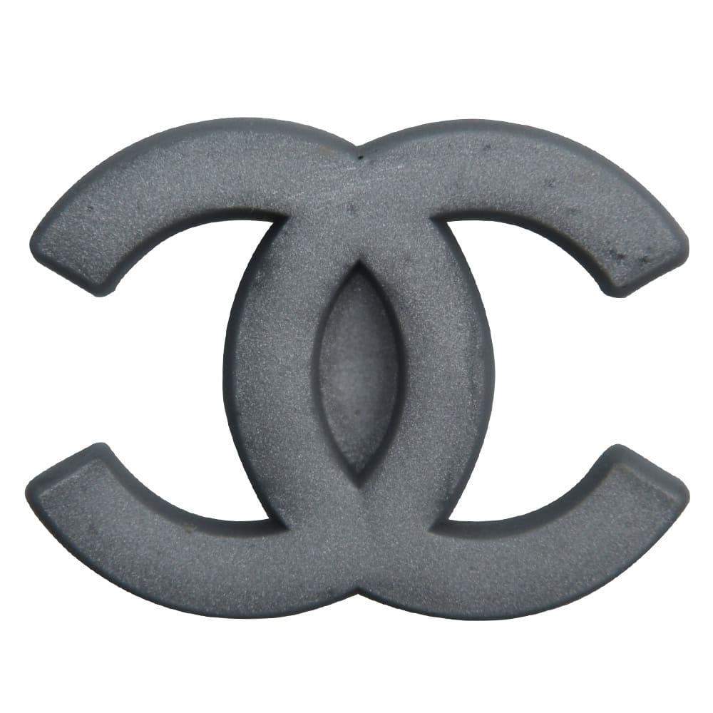 CHANEL double C stylised logo grey PB8073 Shoe Charm