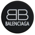 BALENCIAGA BB round badge logo black PB8077 Shoe Charm