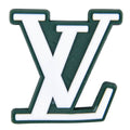 LV Loius Vitton stylised logo green PB8101 Shoe Charm
