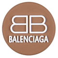BALENCIAGA BB round badge logo brown PB8118 Shoe Charm