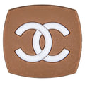 Chanel Double C badge brown PB8120 Shoe Charm