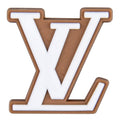 LV Loius Vuitton stylised logo brown PB8121 Shoe Charm