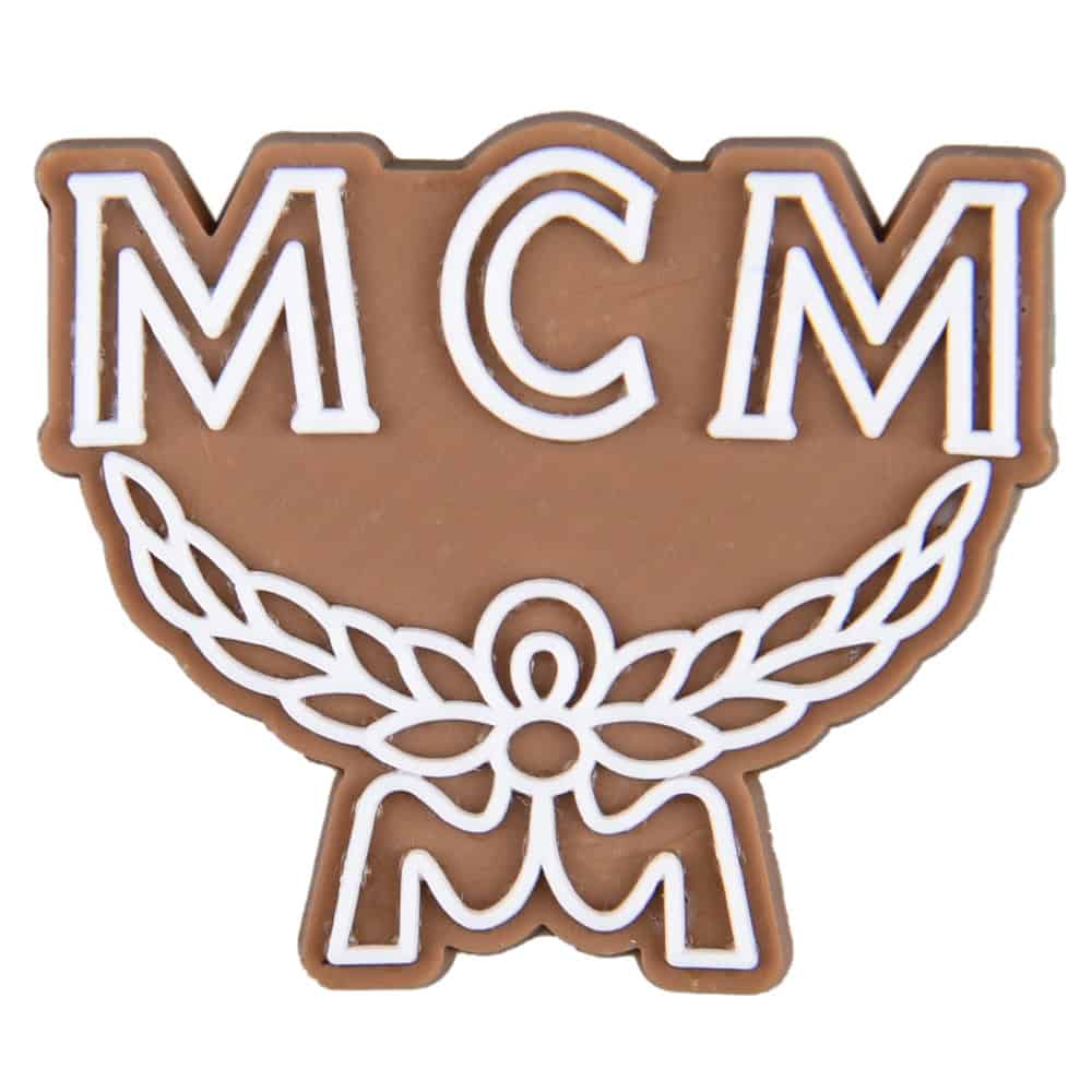 MCM stylised logo brown PB8122 Shoe Charm